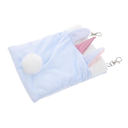 Abaodam Kleintier Schlafsack Für Hamster Und Meerschweinchen Warmes Winddichtes Und Gemütliches Nest Für Winter Tragbar Und Platzsparend Für Ratten Igel Und Ähnliche Haustiere von Abaodam