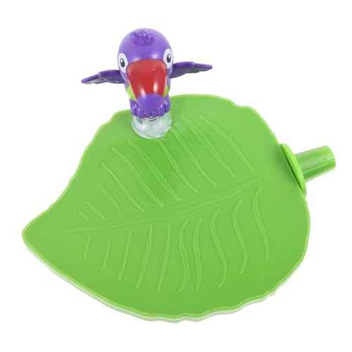Abaodam Haustier Vogel vogelgitter vogelstange vogelschaukel Bird Toys Vogelbarsch Vogelkäfig-Plattform Blätter Zubehör für Sittichkäfige Papageienspielzeug Plastik Light Green von Abaodam