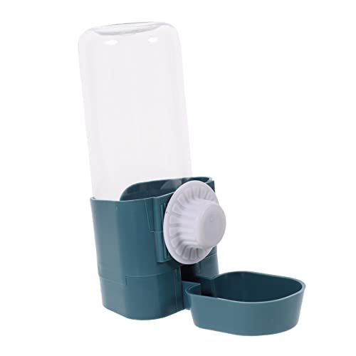 Abaodam Haustier Wasserspender für Hasen und Hamster Auslaufsichere Trinkflasche mit Hygieneschutz Automatische Futter und Wasserstation Kapazität von Abaodam