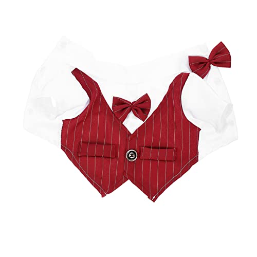 Abaodam Bequemer Hundeanzug Aus Material Haustierkostüm Hundekleid Hemd Katze Formelle Kleidung Show-Outfit Abaodam Bequemer Hundeanzug Aus Material Haustierkostüm Hundekleid Hemd Katze Formelle Kleidung Show-Outfit von Abaodam