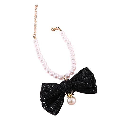 Abaodam Haustierhalsband mit Schleife und Modischem Schmuck für Den Täglichen Gebrauch. von Abaodam