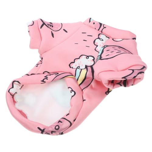Abaodam Haustierkleidung Hund für kleine Hunde drinnen Outfits Körperpflege Dackel Hundejacke hundekleidung hundewintermantel Hundeoverall Winterjacke für Welpen Hundebekleidung Polyester von Abaodam