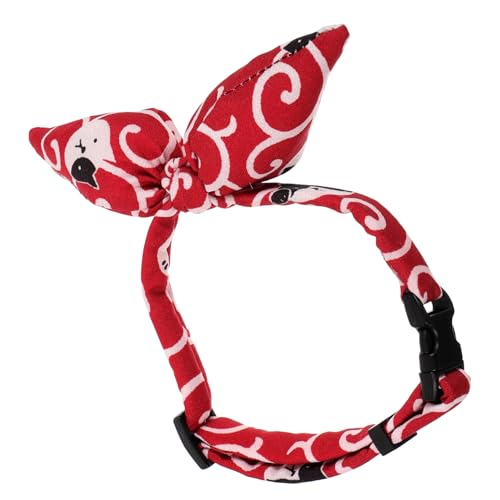 Abaodam Haustierkragen mit Verstellbarem Bowtie für Katzen und Kleine Stilvolles Design für Partys Anzulegen und Anzupassen von Abaodam