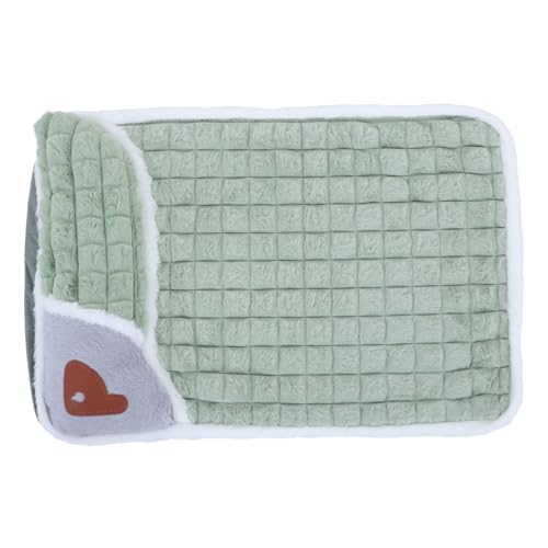 Abaodam Haustiermatte Plüschtierkissen Isoliertes Haustierbett Fulffy Pet Pad Hundematte Flauschige Hundehüttenunterlage Haustierschlafbett Waschbares Hundekissen Schwamm Hellgrün Abaodam Haustiermatte Plüschtierkissen Isoliertes Haustierbett Fulffy Pet Pad Hundematte Flauschige Hundehüttenunterlage Haustierschlafbett Waschbares Hundekissen Schwamm Hellgrün von Abaodam