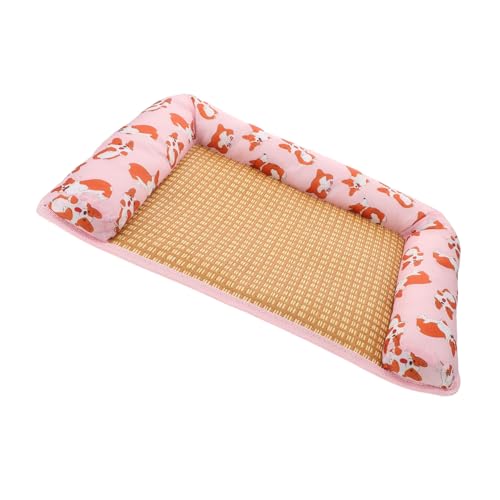Abaodam Haustiermatte drinnen Kühlbetten für Katzen Kühlmatte für Hunde Haustiere Cool Pet Pad Kühlung Heimtierbedarf Kühlmatte Kat Kühlmatte Haustier Kühlkissen Hund Oxford-Stoff Rosa Abaodam Haustiermatte drinnen Kühlbetten für Katzen Kühlmatte für Hunde Haustiere Cool Pet Pad Kühlung Heimtierbedarf Kühlmatte Kat Kühlmatte Haustier Kühlkissen Hund Oxford-Stoff Rosa von Abaodam