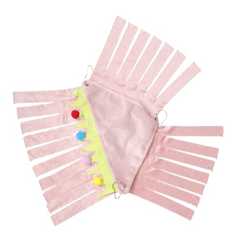 Abaodam Haustierzelt Hängematte Winter Hamsterbett Hamsterschlafbetten Bettwäsche Aus Meerschweinchen-Fleece Kaninchenhäuser Und Verstecke Hamsterschutzhaus Kaninchenfell Gefühlt Rosa von Abaodam