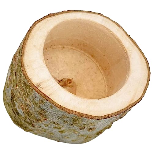 Abaodam Holz Futternapf für Kleintiere Tragenresistente Chinchilla Schüssel Waschbare Hamsterschale Futtergefäß für Hamster und Meerschweinchen Kompakt Abaodam Holz Futternapf für Kleintiere Tragenresistente Chinchilla Schüssel Waschbare Hamsterschale Futtergefäß für Hamster und Meerschweinchen Kompakt von Abaodam
