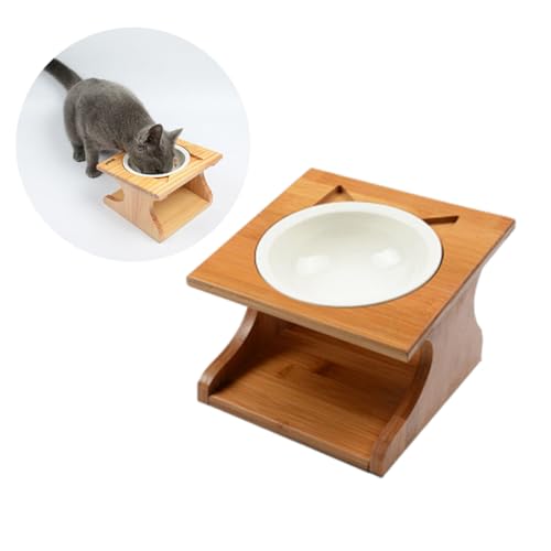 Abaodam Holz Hundenapf für Futter Wasser Rutschfester Langlebiger Napf aus Hochwertigem Holz für Hunde Katzen und Welpen für Trockenfutter Nassfutter und Leckerlis Abaodam Holz Hundenapf für Futter Wasser Rutschfester Langlebiger Napf aus Hochwertigem Holz für Hunde Katzen und Welpen für Trockenfutter Nassfutter und Leckerlis von Abaodam