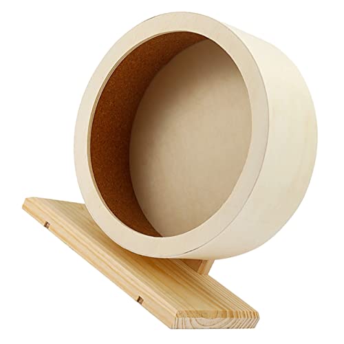 Abaodam Holzradspielzeug für Hamster Stummschaltrad für Kleine Nagerspielzeug für Ratten Meerschweinchen und Chinchillas Sorgt für Leisen Spielspaß und Bewegung Abaodam Holzradspielzeug für Hamster Stummschaltrad für Kleine Nagerspielzeug für Ratten Meerschweinchen und Chinchillas Sorgt für Leisen Spielspaß und Bewegung von Abaodam