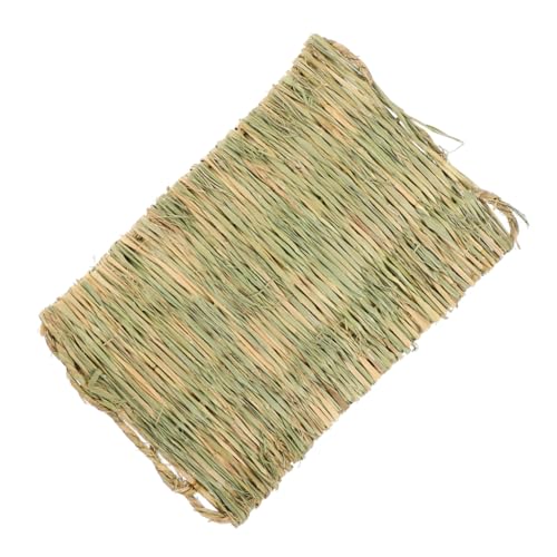 Abaodam Hühner Legenest Matte aus Atmungsaktivem Stroh Großes Nestpad für Kleine Tiere Schützende Hühnernest Unterlage Komfortable Schlaf und Legematte für Hühner und Kleintiere von Abaodam