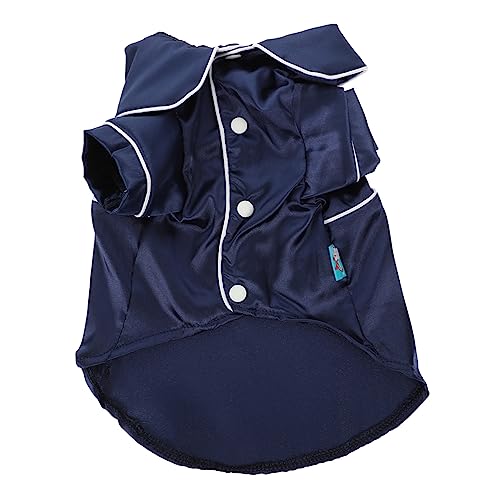 Abaodam Hunde-Pyjama Hundebekleidung Für Kleine Hunde Mädchen Outfits Kleiner Hundebademantel Kleiner Hundepullover Winzige Hundekleidung Nach Hunderobe Baumwolle Navy Abaodam Hunde-Pyjama Hundebekleidung Für Kleine Hunde Mädchen Outfits Kleiner Hundebademantel Kleiner Hundepullover Winzige Hundekleidung Nach Hunderobe Baumwolle Navy von Abaodam