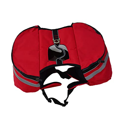 Abaodam Hunderucksack Zum Wandern Campingrucksack Für Hunde Robustes Oxford-Material Mit Leinengriff Und Seitenfächern Für Snacks Und Wasser Abaodam Hunderucksack Zum Wandern Campingrucksack Für Hunde Robustes Oxford-Material Mit Leinengriff Und Seitenfächern Für Snacks Und Wasser von Abaodam