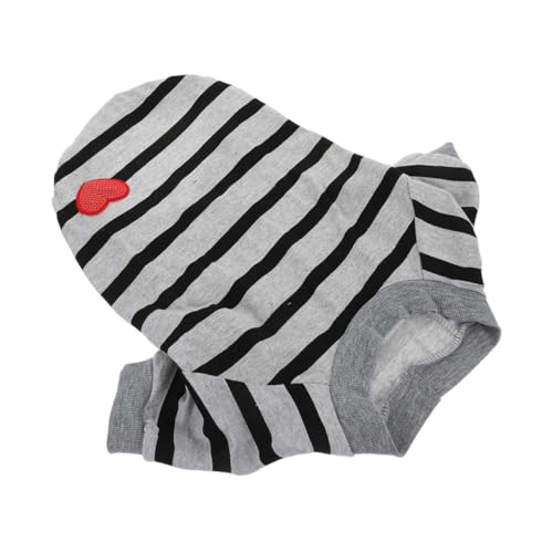 Abaodam Pet T-Shirt Für Hunde Und Katzen Bequeme Baumwollshirts Für Sommer Atmungsaktiv Und Für Kleine Haustiere Xs von Abaodam