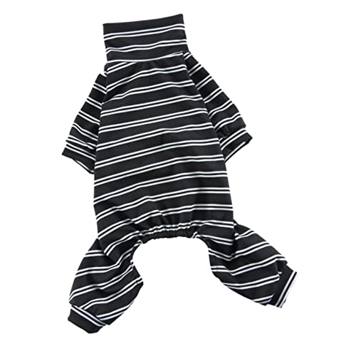 Abaodam Hundebekleidung Hund schlafende Kleidung Plüsch Hunde-Pyjama Ärmel Welpenweste Haustierpyjama für Hund dekorative Haustierkleidung Welpenkleidung Polyester Black Abaodam Hundebekleidung Hund schlafende Kleidung Plüsch Hunde-Pyjama Ärmel Welpenweste Haustierpyjama für Hund dekorative Haustierkleidung Welpenkleidung Polyester Black von Abaodam