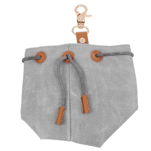 Abaodam Hundefutterspeicherbeutel Tasche für Tiernahrung Hundebehandlung Halter Tasche für Tierfutter Haustiertasche klein Verschleißfeste Snacktasche Hunde -Snack -Beutel Segeltuch Grau Abaodam Hundefutterspeicherbeutel Tasche für Tiernahrung Hundebehandlung Halter Tasche für Tierfutter Haustiertasche klein Verschleißfeste Snacktasche Hunde -Snack -Beutel Segeltuch Grau von Abaodam