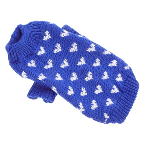 Abaodam Hundepullover Für Kleine Herzmuster Winterkleidung Für Valentinstag Bequem Und Perfektes Haustierzubehör Für Süße Auftritte von Abaodam
