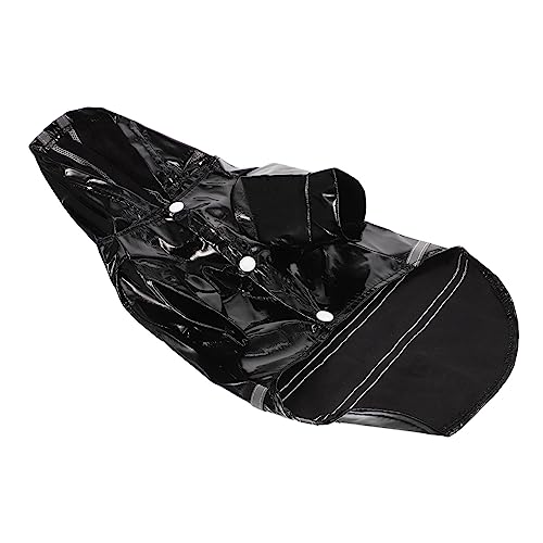 Abaodam Hunderegenmantel mit Reflektor Wasserdichter Poncho für Kleine und Große Hunde Verstellbare Regenjacke Leichte Regenkleidung für Haustiere für bei Regenwetter von Abaodam