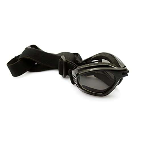 Abaodam Hundesonnenbrille UV Schutz für Faltbare Hundebrille mit Verstellbaren und Kinnriemen Weichem für Polizeihunde Arbeitshunde Abaodam Hundesonnenbrille UV Schutz für Faltbare Hundebrille mit Verstellbaren und Kinnriemen Weichem für Polizeihunde Arbeitshunde von Abaodam
