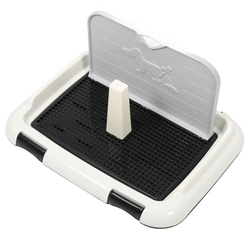Abaodam Hundetoilette Rutschfestes Hundetöpfchen für Innenräume mit Mesh zu Reinigen für Kleine und Mittelgroße Haustier Toilettentraining Abaodam Hundetoilette Rutschfestes Hundetöpfchen für Innenräume mit Mesh zu Reinigen für Kleine und Mittelgroße Haustier Toilettentraining von Abaodam