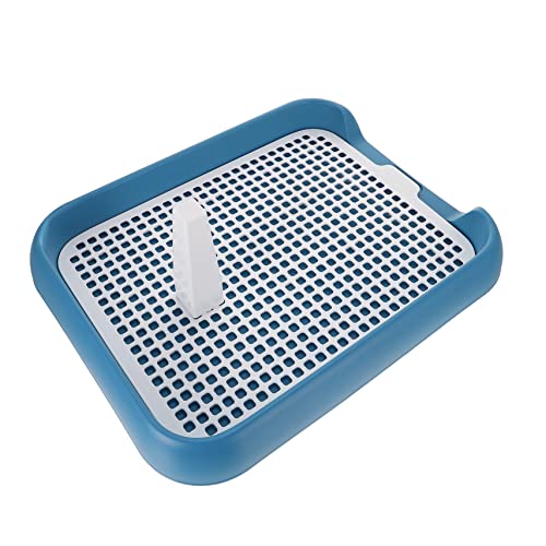 Abaodam Hundetoilette für Welpen Ergonomisches Waschbares Toilettenpad für Haustiere für Drinnen Platzsparendes Design Atmungsaktives Material mit Praktischem Griff von Abaodam
