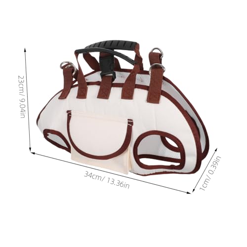 Abaodam Hundetrage Sling Tasche Weiß Tragbare Hundetragetasche für Kleine und Mittlere Hunde und Katzen Robuster Haustier-tragebeutel mit Weichem Innenfutter für Outdoor-Reisen und Alltag Abaodam Hundetrage Sling Tasche Weiß Tragbare Hundetragetasche für Kleine und Mittlere Hunde und Katzen Robuster Haustier-tragebeutel mit Weichem Innenfutter für Outdoor-Reisen und Alltag von Abaodam