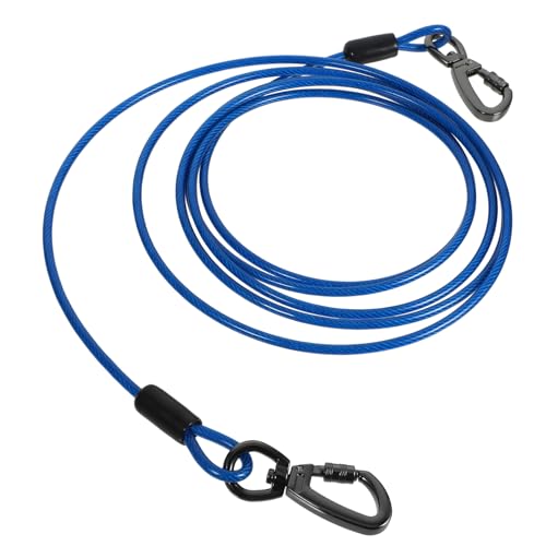 Abaodam Hundetrainingsleine, langes Haustier-Traktionsseil, Kaudraht mit Clips für Spaziergänge, Laufen, Outdoor-Aktivitäten, geeignet für alle Abaodam Hundetrainingsleine, langes Haustier-Traktionsseil, Kaudraht mit Clips für Spaziergänge, Laufen, Outdoor-Aktivitäten, geeignet für alle von Abaodam