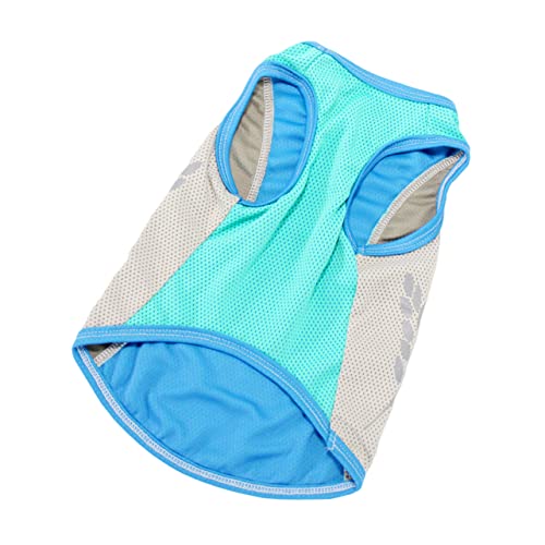 Abaodam Hundeweste Chihuahua Kühlweste für Hunde Cool Hundekleidung groß kalt Haustier Hundehemden kühlende Sommerweste verschleißfeste Welpenweste Polyester Green Abaodam Hundeweste Chihuahua Kühlweste für Hunde Cool Hundekleidung groß kalt Haustier Hundehemden kühlende Sommerweste verschleißfeste Welpenweste Polyester Green von Abaodam