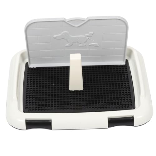 Abaodam Indoor Hundetoilette Langlebiges Trainer Tablett für Kleine und Mittelgroße Spritzwassergeschützt Benutzerfreundliches Design für Wohnung von Abaodam