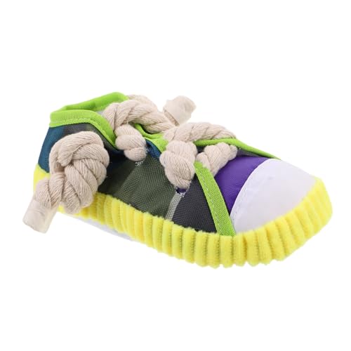 Abaodam Interaktives Baumwollseil Slipper für Kleine Hunde Einzigartiges Design für Drinnen und Draußen Fördert Aktives und Bindung von Abaodam