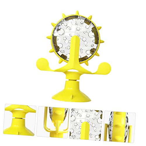 Abaodam Interaktives Katzenspielzeug Food Leaking Toy mit Drehbarem Windrad Stabiler Saugnapf für Katzen und Hunde Fördert Spielerisch Intelligenz und Gesundes Fressverhalten Abaodam Interaktives Katzenspielzeug Food Leaking Toy mit Drehbarem Windrad Stabiler Saugnapf für Katzen und Hunde Fördert Spielerisch Intelligenz und Gesundes Fressverhalten von Abaodam