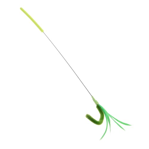 Abaodam Interaktives Katzenspielzeug Langlebige Katzenangel mit Langem Stab für Indoor Katzen Fördert Bewegung und Spielspaß für Kätzchen und Erwachsene Katzen zu Lagern Reinigen Abaodam Interaktives Katzenspielzeug Langlebige Katzenangel mit Langem Stab für Indoor Katzen Fördert Bewegung und Spielspaß für Kätzchen und Erwachsene Katzen zu Lagern Reinigen von Abaodam