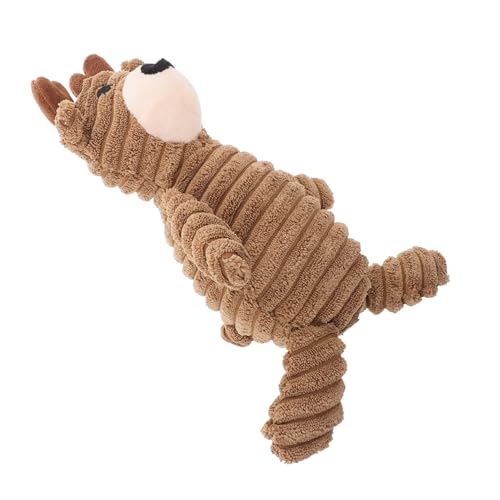 Abaodam Interaktives Plüschspielzeug für Kleine Quietschendes Tierform Kauen und Fördert Zahnhygiene Sicheres Abaodam Interaktives Plüschspielzeug für Kleine Quietschendes Tierform Kauen und Fördert Zahnhygiene Sicheres von Abaodam