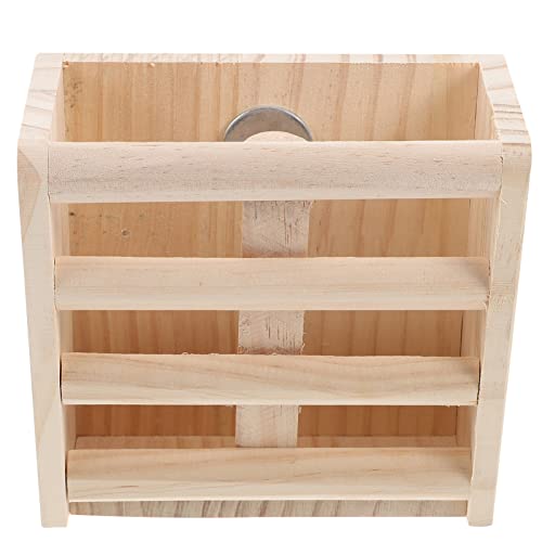 Abaodam Kaninchen Heu Halter aus Holz Stabiler Futterspender für Meerschweinchen und Kleintiere Kompaktes Design für Einfache Lagerung und Nutzung Hochwertiges Sicheres Material Abaodam Kaninchen Heu Halter aus Holz Stabiler Futterspender für Meerschweinchen und Kleintiere Kompaktes Design für Einfache Lagerung und Nutzung Hochwertiges Sicheres Material von Abaodam