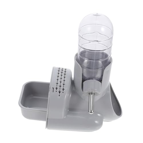 Abaodam Kaninchen Trinkflasche Auslaufsicher mit Kugelventil Hamster Wasserflasche Stehend Transparenter Nagetier Trinkspender für Meerschweinchen und Kleine Haustiere Bpa Frei Leicht zu von Abaodam