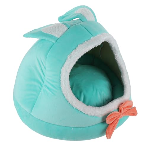 Abaodam Kaninchen -ohrkatze Nest Haustiere Plüsch Katzenbett Kaninchen Schlafbett Kätzchen Schlafhöhle Stall Hasenbett Versteck Kätzchen Warmes Klein Grün Daunen Baumwolle Abaodam Kaninchen -ohrkatze Nest Haustiere Plüsch Katzenbett Kaninchen Schlafbett Kätzchen Schlafhöhle Stall Hasenbett Versteck Kätzchen Warmes Klein Grün Daunen Baumwolle von Abaodam