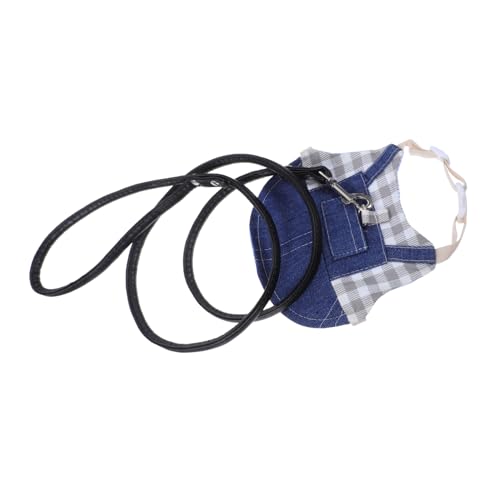 Abaodam Kaninchenkätzchengurt Katzen Accessoires Welpengeschirr Coole Haustierkaninchenkleidung kleines Katzengeschirr kleines hundegeschirr Katzenwestegurt Haustierkabelbaum Stoff Blue Abaodam Kaninchenkätzchengurt Katzen Accessoires Welpengeschirr Coole Haustierkaninchenkleidung kleines Katzengeschirr kleines hundegeschirr Katzenwestegurt Haustierkabelbaum Stoff Blue von Abaodam