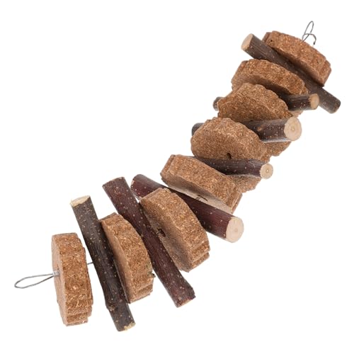Abaodam Kaninchen Kauspielzeug Für Kleintiere Hängendes Spielzeug Natürliches Material Gesundes Zähneknirschen Passend Für Hamster Eichhörnchen Meerschweinchen Einsamkeit Für Kauen Abaodam Kaninchen Kauspielzeug Für Kleintiere Hängendes Spielzeug Natürliches Material Gesundes Zähneknirschen Passend Für Hamster Eichhörnchen Meerschweinchen Einsamkeit Für Kauen von Abaodam