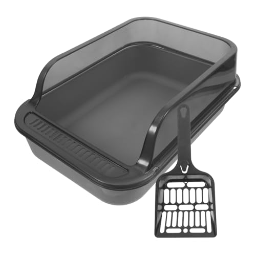 Abaodam Kasten Katzentoilette Katzenstreueinlagen Abfallbehälter Für Katzenstreu Katzenklo Katzenstreu Scoop Litterbox Katzenstreu Rampe Katzenstreu Groß Katzenstreupellets Dark Grey Abs Abaodam Kasten Katzentoilette Katzenstreueinlagen Abfallbehälter Für Katzenstreu Katzenklo Katzenstreu Scoop Litterbox Katzenstreu Rampe Katzenstreu Groß Katzenstreupellets Dark Grey Abs von Abaodam