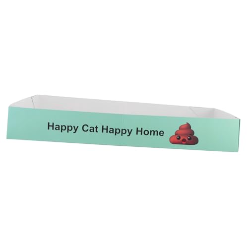 Abaodam Kasten Tischkatzenstreu Mülleimer Katzenstreueinlage Katzentoiletten Katzenboxen Katzen-PIPI-Schild Kätzchenzubehör Kleines Katzenstreu-Set Papier Light Green Abaodam Kasten Tischkatzenstreu Mülleimer Katzenstreueinlage Katzentoiletten Katzenboxen Katzen-PIPI-Schild Kätzchenzubehör Kleines Katzenstreu-Set Papier Light Green von Abaodam