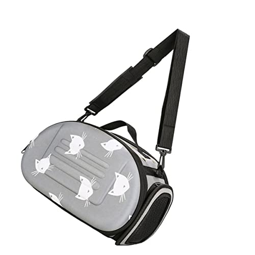 Abaodam Katzentragetasche Outdoor Haustiertasche Atmungsaktiver Rucksack für Katzen Tragetasche mit Schultergurt Leicht und Faltbar Haustierträger für Reisen und Outdoor Aktivitäten Abaodam Katzentragetasche Outdoor Haustiertasche Atmungsaktiver Rucksack für Katzen Tragetasche mit Schultergurt Leicht und Faltbar Haustierträger für Reisen und Outdoor Aktivitäten von Abaodam