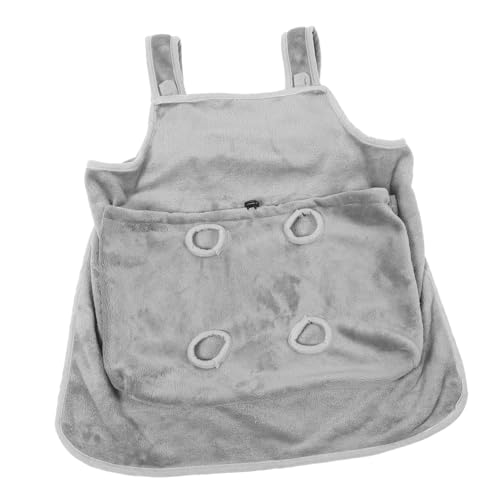 Abaodam Katzen Streichelschürze Weich Leicht Katzenschlinge Katzen Haustiere Umarmungsschürze Haustier Trageschürzen Welpen Schlafsack Haustier Taschen Katzen Halteschürze von Abaodam
