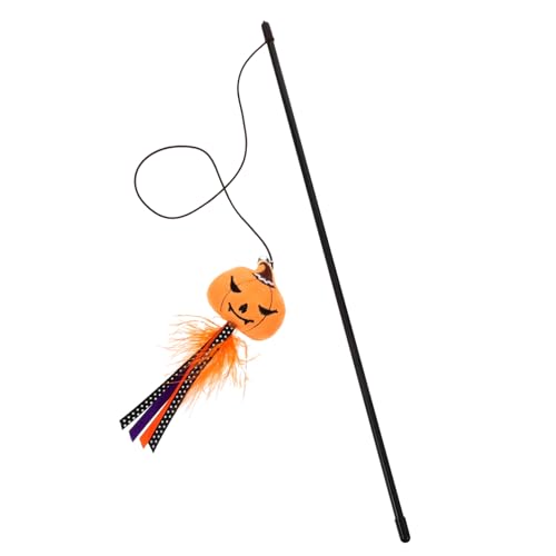 Abaodam Katzenangel Lustiger Neckstab Für Katzen Kätzchen-neckspielzeug Angel Neckstab Für Haustiere Interaktive Spielsachen Für Katzen von Abaodam
