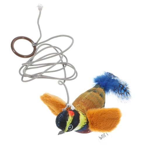 Abaodam Katzengeräuschspielzeug Katzen-Teaser Katzentür hoch drinnen für Wohnungskatzen LED katzenspielzeug interaktives Lustiges Kätzchen- kratzkätzchen pp von Abaodam