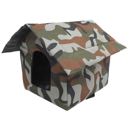 Abaodam Katzenhaus Outdoor Isoliert Hochgestelltes Katzenhaus für Außenbereich als Schutz und Spielplatz für Katzen und Komfortabel Garagen Abaodam Katzenhaus Outdoor Isoliert Hochgestelltes Katzenhaus für Außenbereich als Schutz und Spielplatz für Katzen und Komfortabel Garagen von Abaodam