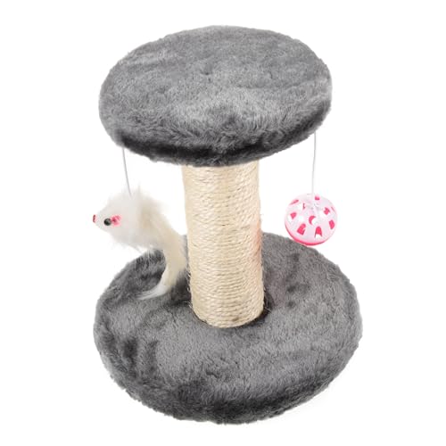 Abaodam Katzenkletterstange Katzenkratzer Post für Haustiere Sisal Katzenzubehör Kratzbaum Katzenspielzeug lustig Interaktives für Katzen Flanell Abaodam Katzenkletterstange Katzenkratzer Post für Haustiere Sisal Katzenzubehör Kratzbaum Katzenspielzeug lustig Interaktives für Katzen Flanell von Abaodam