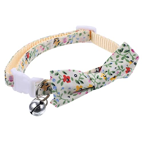 Abaodam Katzenkragen mit Glocke Kätzchenhalsband Katzenhalsband süß Entzückender Haustierkragen süße Katzenkräger Kätzchenkragen mit Glocke für Polyester-Nylon Abaodam Katzenkragen mit Glocke Kätzchenhalsband Katzenhalsband süß Entzückender Haustierkragen süße Katzenkräger Kätzchenkragen mit Glocke für Polyester-Nylon von Abaodam