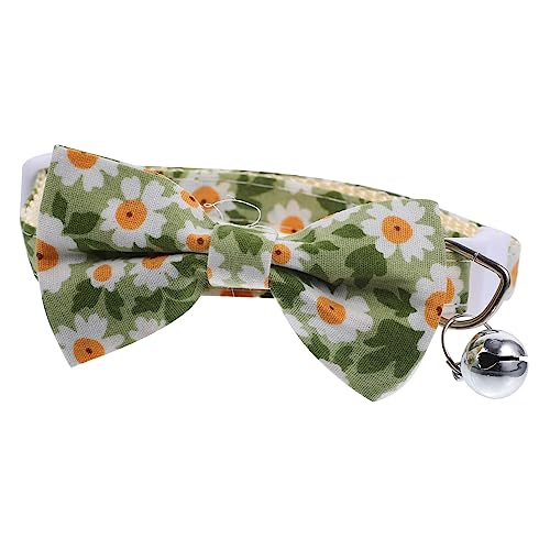 Abaodam Katzenkragen mit Glocke dekoratives Katzenhalsband schmücken Kätzchenkragen Entzückender Haustierkragen Katzenhalsband mit Glocke Kätzchen-Kragen Polyester-Nylon Abaodam Katzenkragen mit Glocke dekoratives Katzenhalsband schmücken Kätzchenkragen Entzückender Haustierkragen Katzenhalsband mit Glocke Kätzchen-Kragen Polyester-Nylon von Abaodam