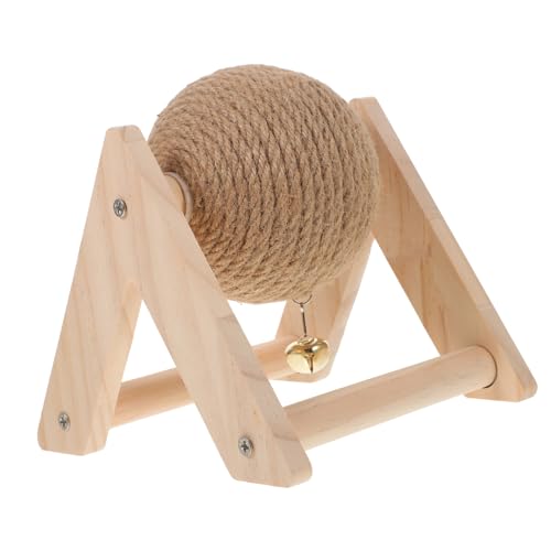Abaodam Katzenspielzeug aus Natürlichem und Kratzball für Kätzchen und Kaninchen zur Krallenpflege und Beschäftigung und Langlebig für Innenräume Geeignet Abaodam Katzenspielzeug aus Natürlichem und Kratzball für Kätzchen und Kaninchen zur Krallenpflege und Beschäftigung und Langlebig für Innenräume Geeignet von Abaodam