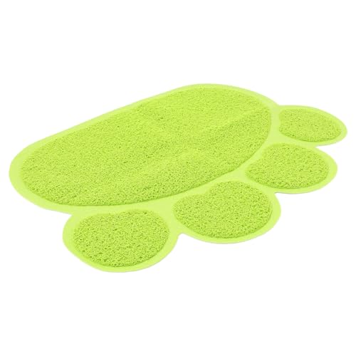 Abaodam Katzenstreu Matte Mülleimer rutschfeste Katzentoilettenmatte Pfote Pads Tablett Katzenzubehör für Wohnungskatzen Katzenfuttermatte Katzenstreumatte XL wasserdichte Matte PVC Grün Abaodam Katzenstreu Matte Mülleimer rutschfeste Katzentoilettenmatte Pfote Pads Tablett Katzenzubehör für Wohnungskatzen Katzenfuttermatte Katzenstreumatte XL wasserdichte Matte PVC Grün von Abaodam