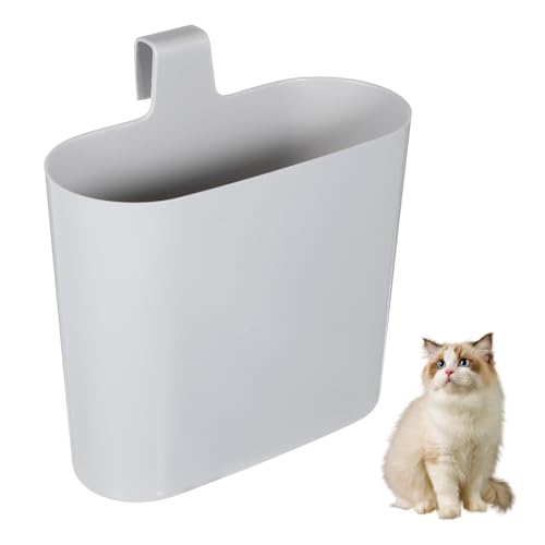 Abaodam Katzenstreuschaufel Aus Praktischer Aufbewahrungsbehälter Für Katzentoiletten Kompakt Und Leicht Zu Reinigen Für Kleine Wohnungen Und Haustierbesitzer von Abaodam
